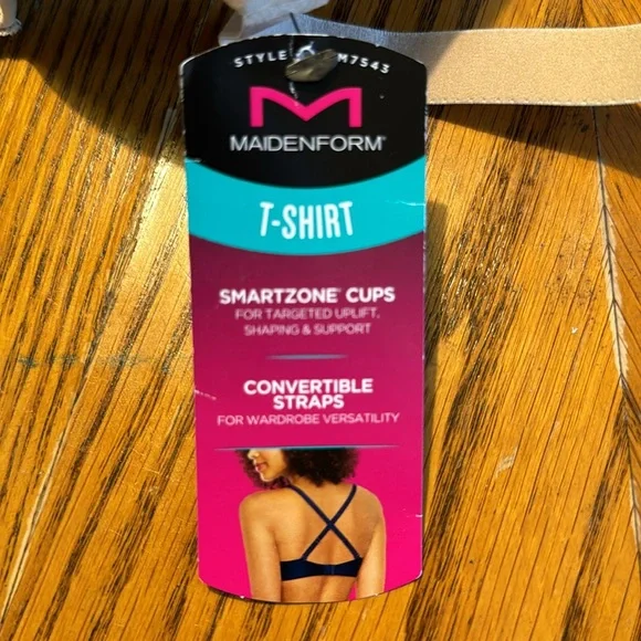 Maidenform T-Shirt convertible straps bra 34D - Picture 3 of 5